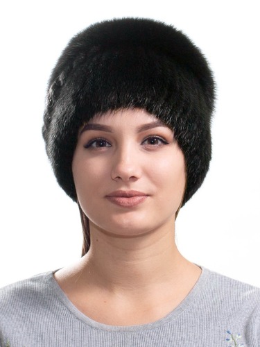 Модные шапки из песца зимние
