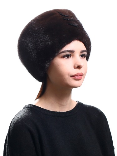 Модные зимние шапки для женщин из меха