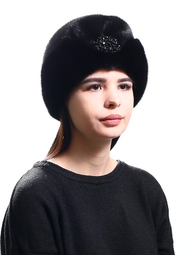 Модные зимние шапки для женщин из меха