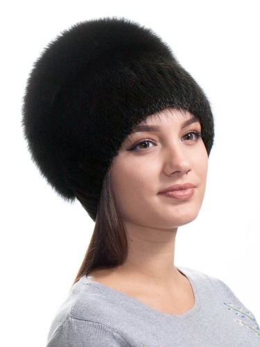 Модные шапки из песца зимние