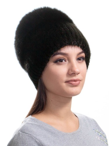 Модные шапки из песца зимние