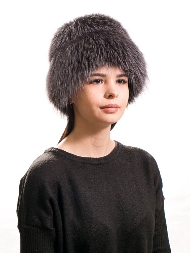 Модные шапки из песца зимние