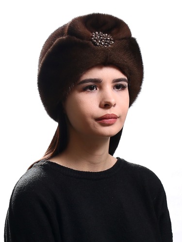 Модные зимние шапки для женщин из меха