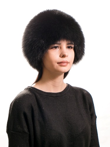 Модные шапки из песца зимние